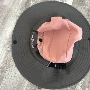 Set of Toddler Childs girls summer wide brim floppy hats